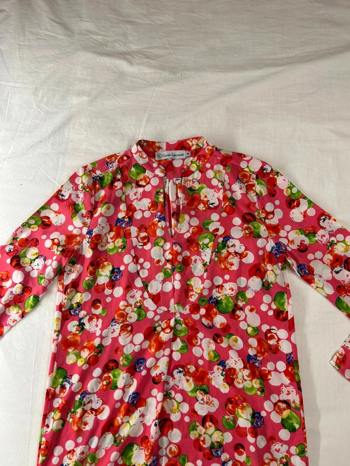 Carole Laurent multicolored pink maxi dress – photo 4